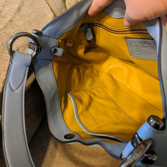 Coach large Nomad Cornflower blue 36026 - Picture 5 of 8